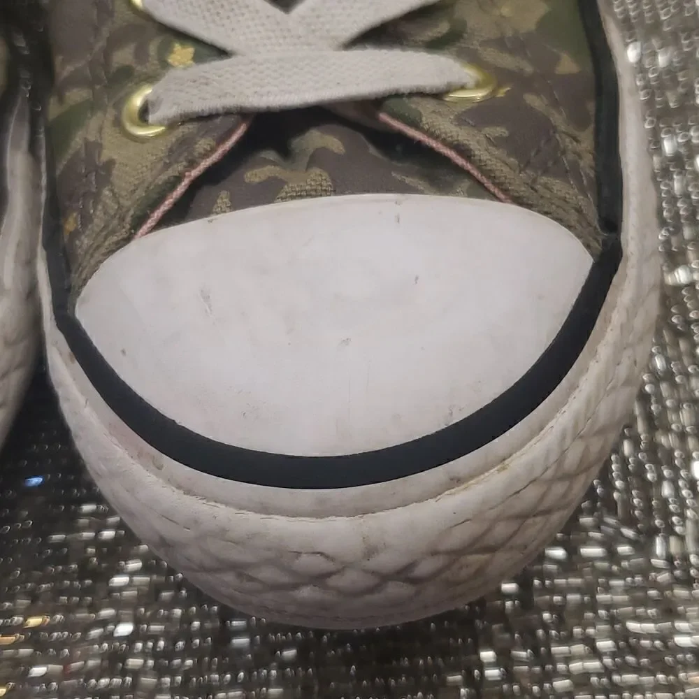 ‎CONVERSE Kids All-Star Block Party Camo Sneakers - Size 2